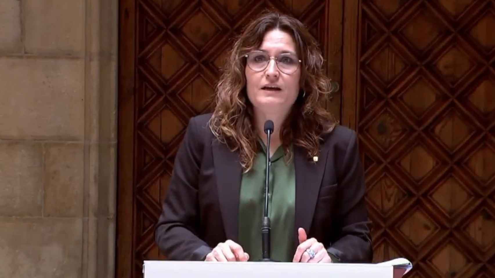 La vicepresidenta de la Generalitat, Laura Vilagrà