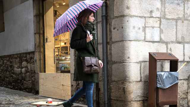 Lluvia en Girona