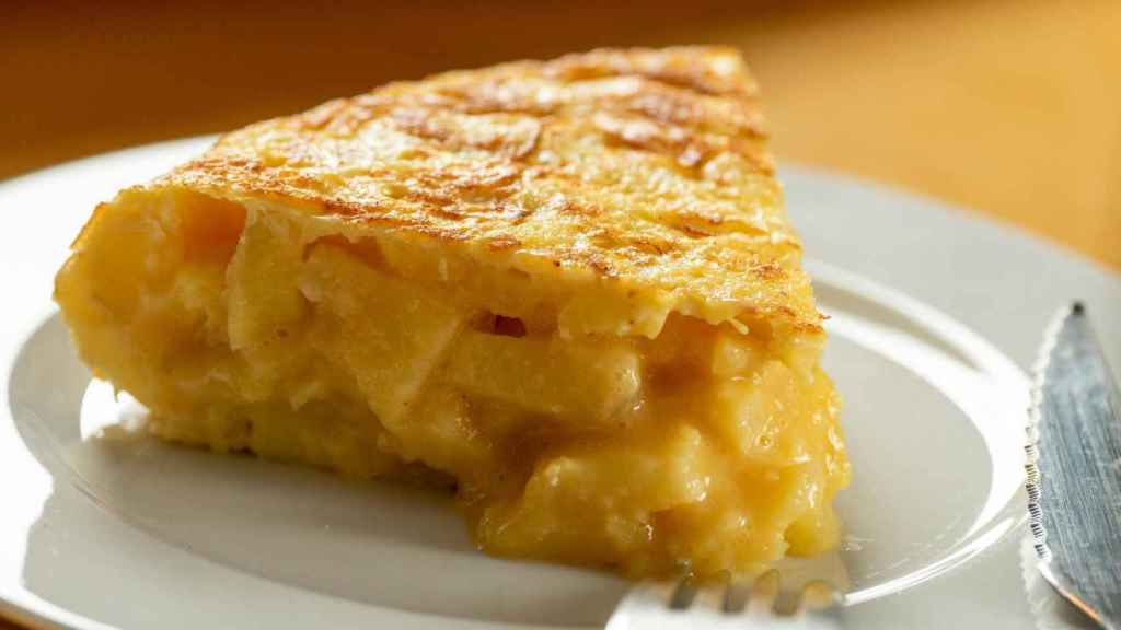 Imagen de archivo de una tortilla de patatas