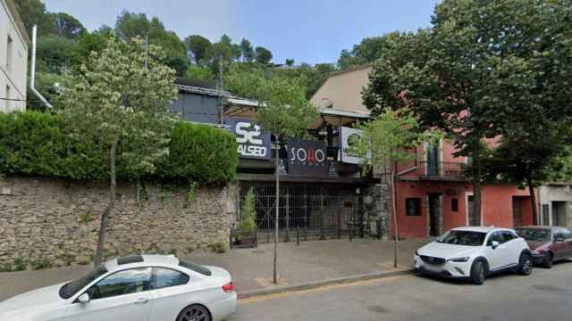 Fachada de la discoteca Soho de Girona