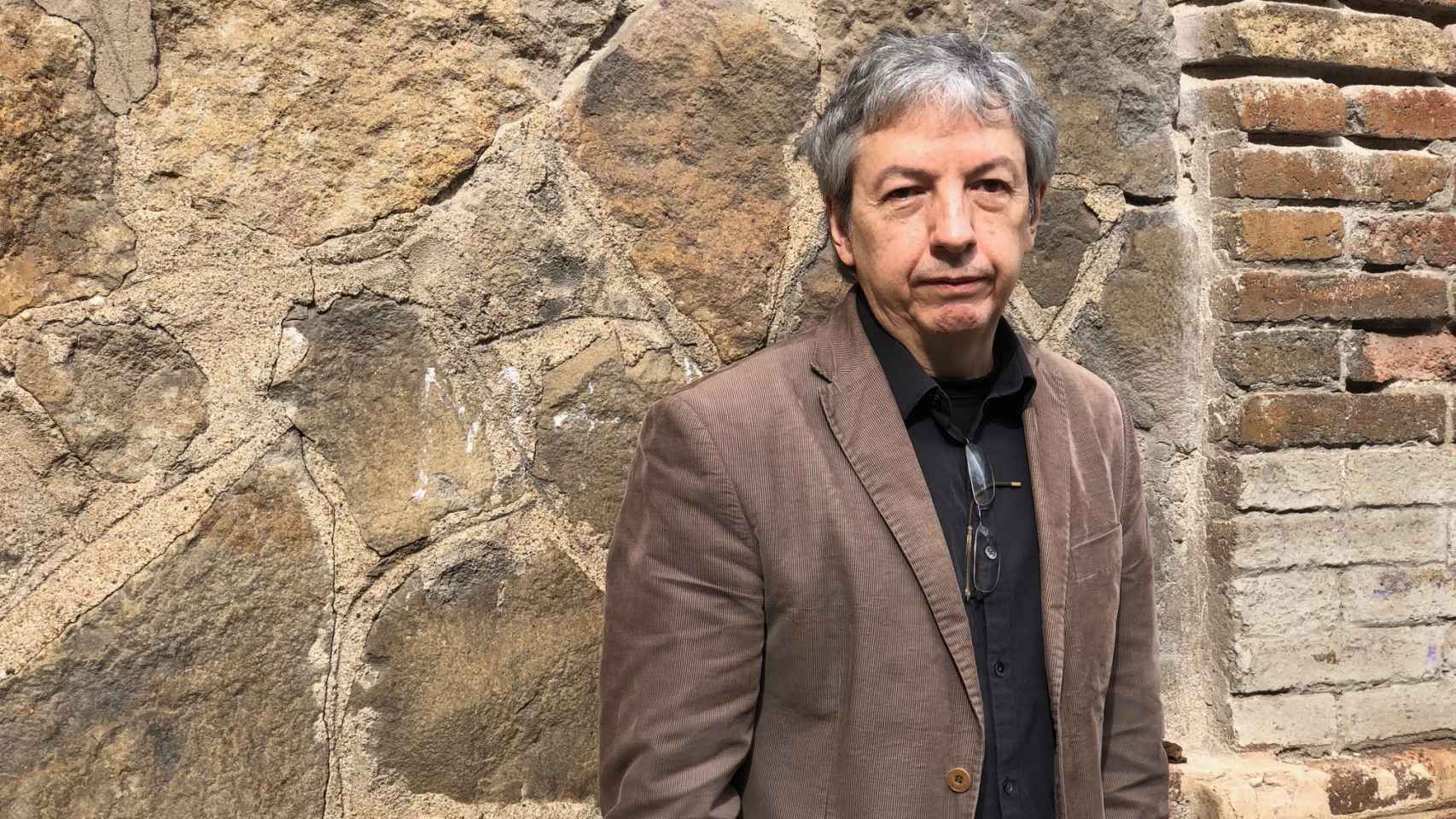 El escritor David Toscana, autor de 'Santa María del Circo', en Barcelona