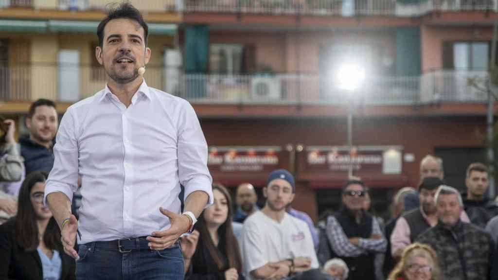 El alcalde de Castelldefels, Manu Reyes