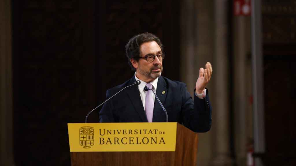 Joan Guardia, rector de la Universitat de Barcelona