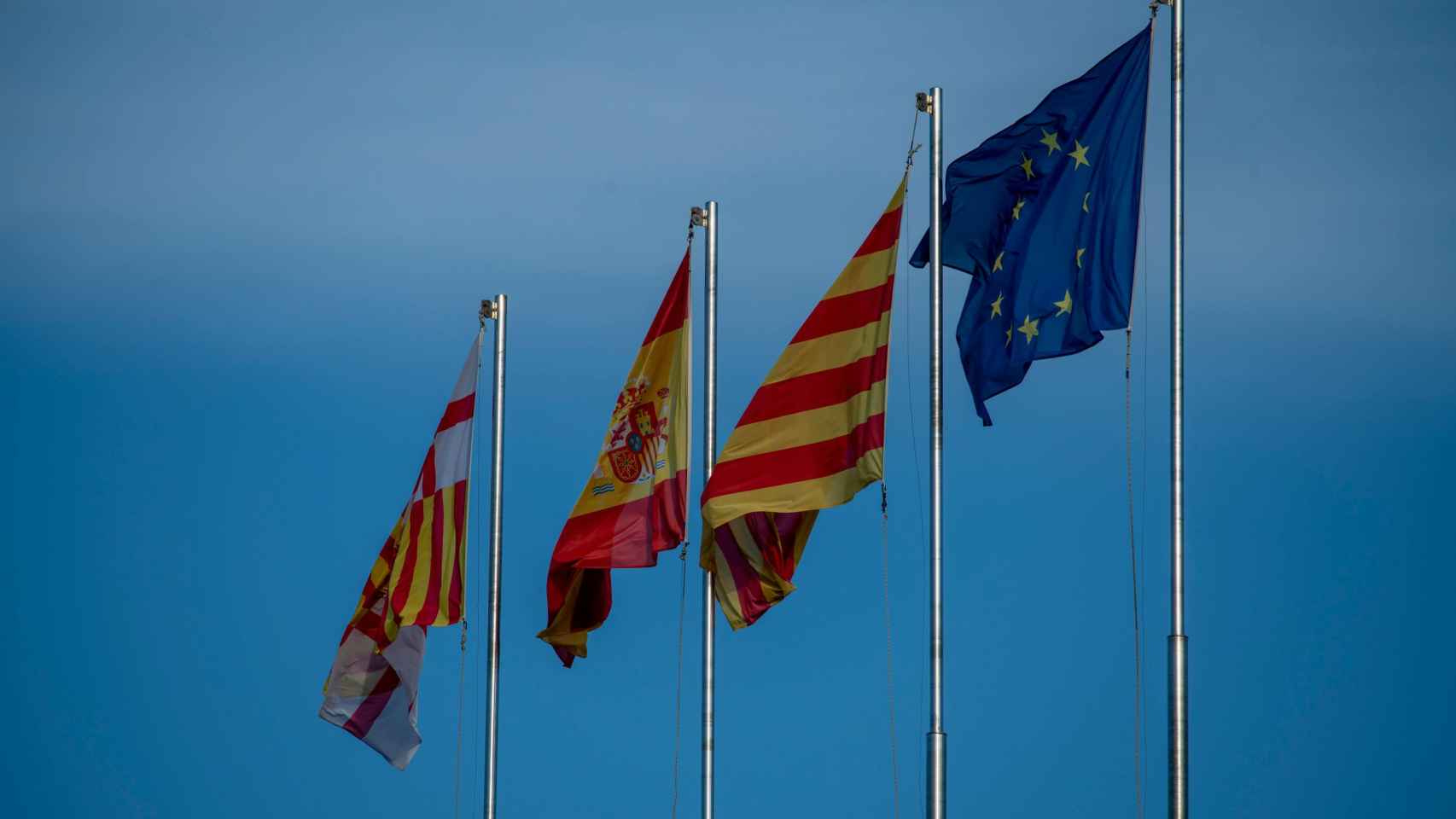 Banderas que podemos encontrar en Barcelona