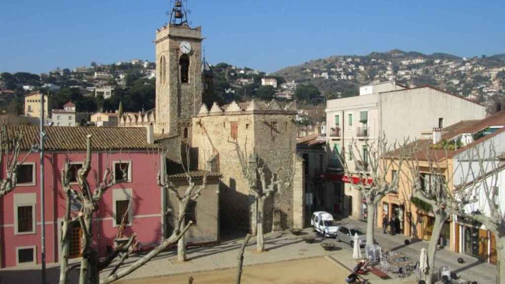 Plaza del Ayuntamiento de Alella