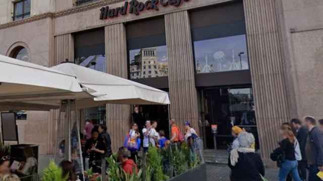 Restaurante Hard Rock en la plaza de Cataluña de la Ciudad Condal