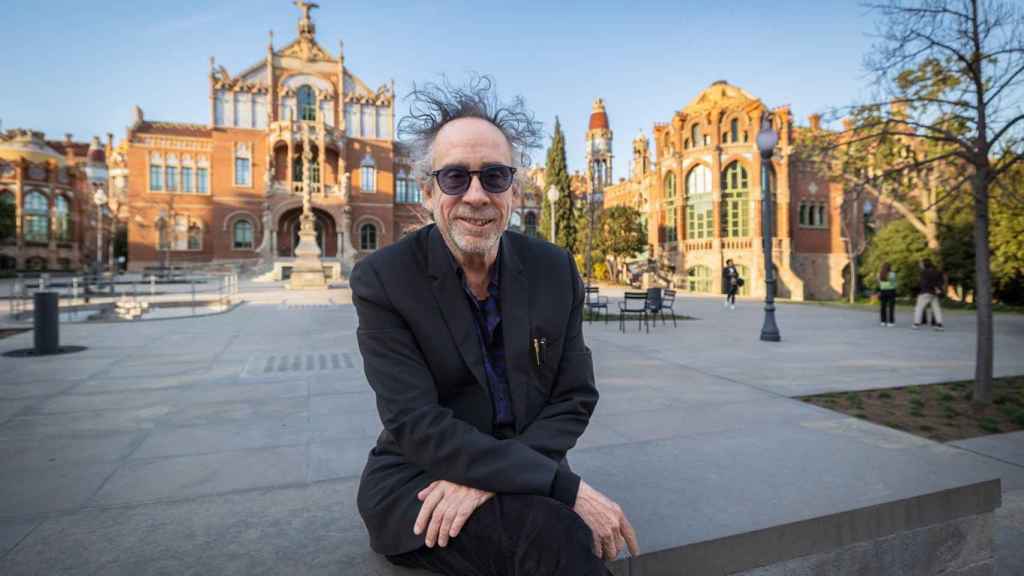 Tim Burton en el Hospital de Sant Pau