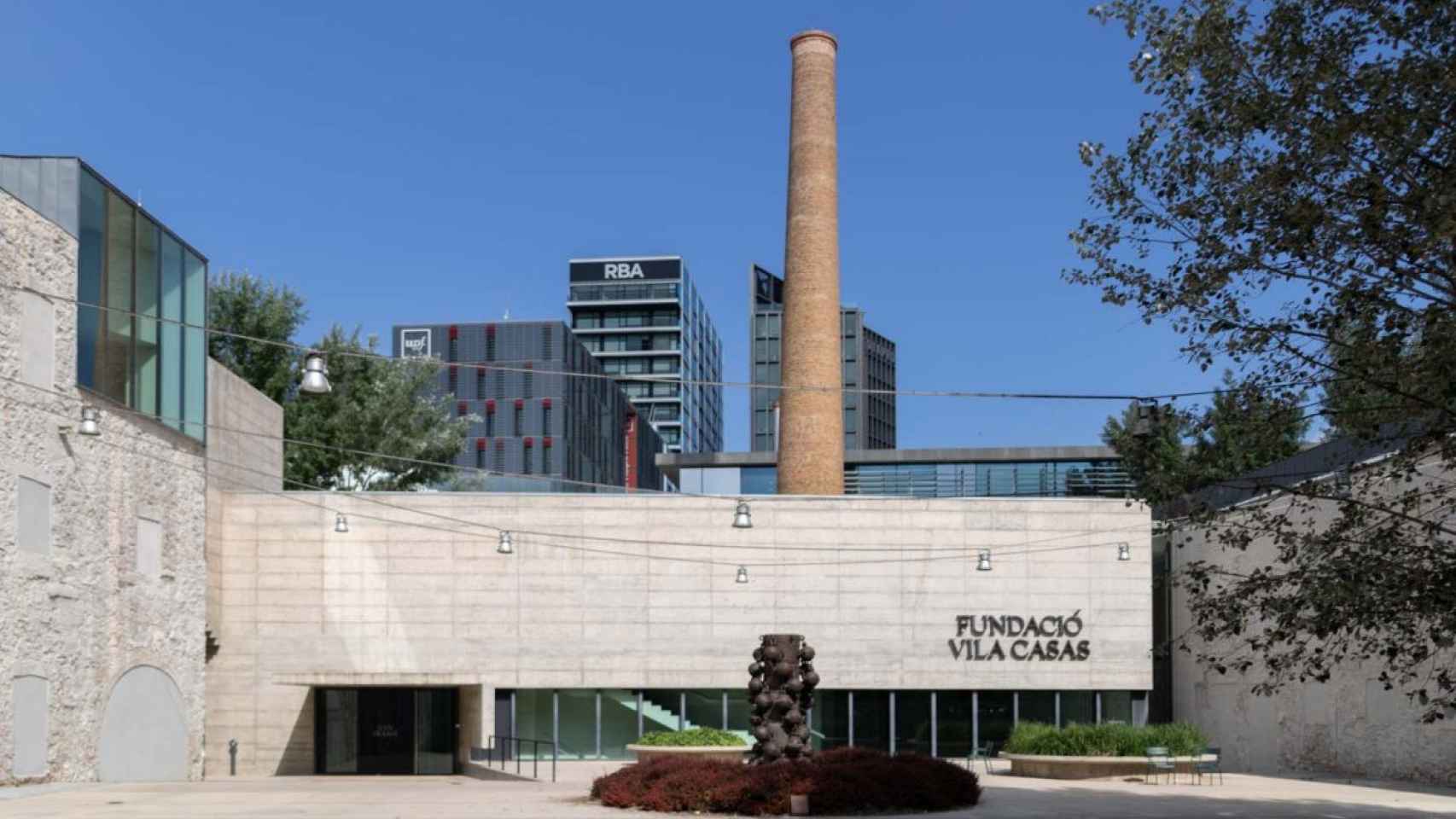 Can Framis, museo-cabecera de la Fundació Vila-Casas en Barcelona