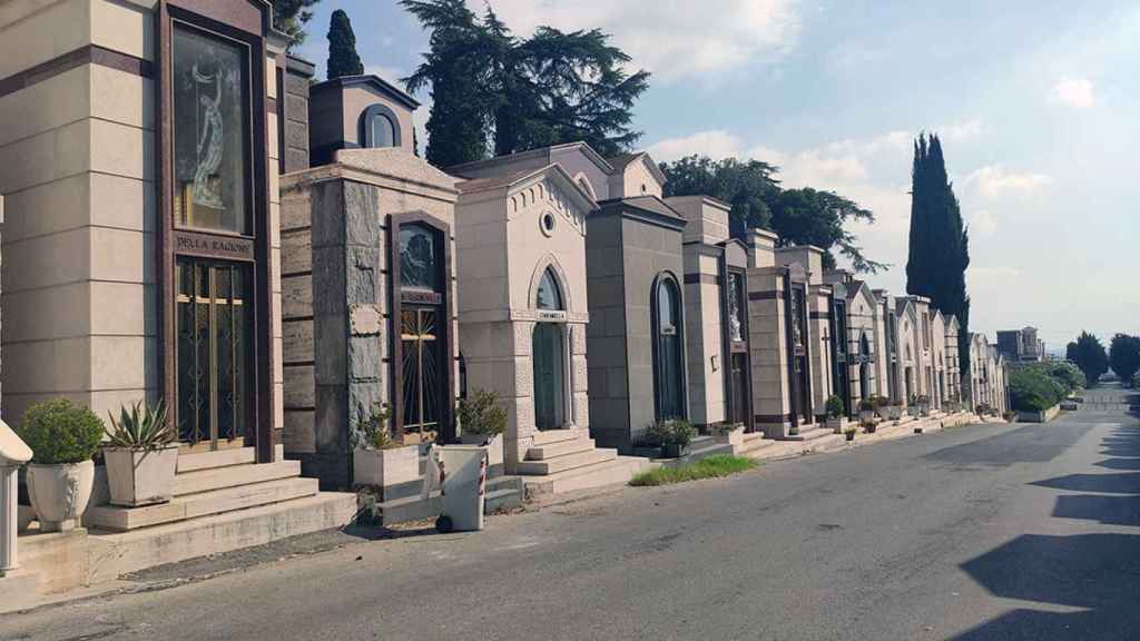 Cementerio de Poggioreale, en Nápoles