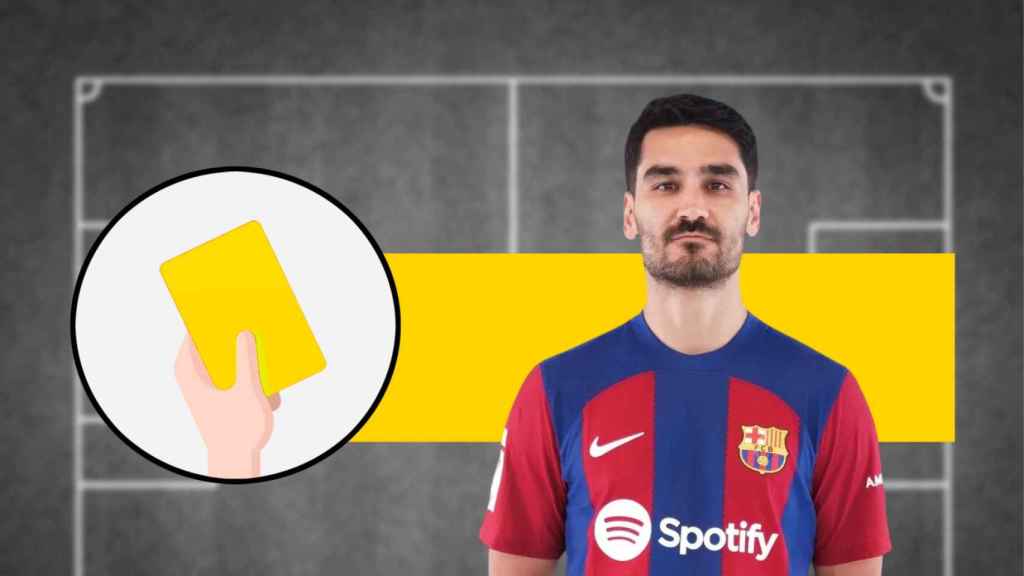 Tarjeta amarilla Ilkay Gundogan