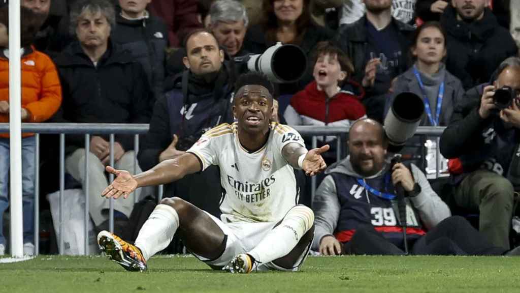 Vinicius Jr, en el Real Madrid-Celta