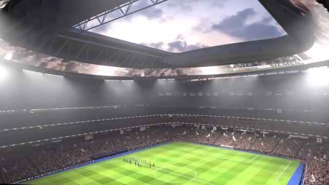 El videomarcador de 360 grados del nuevo Santiago Bernabéu