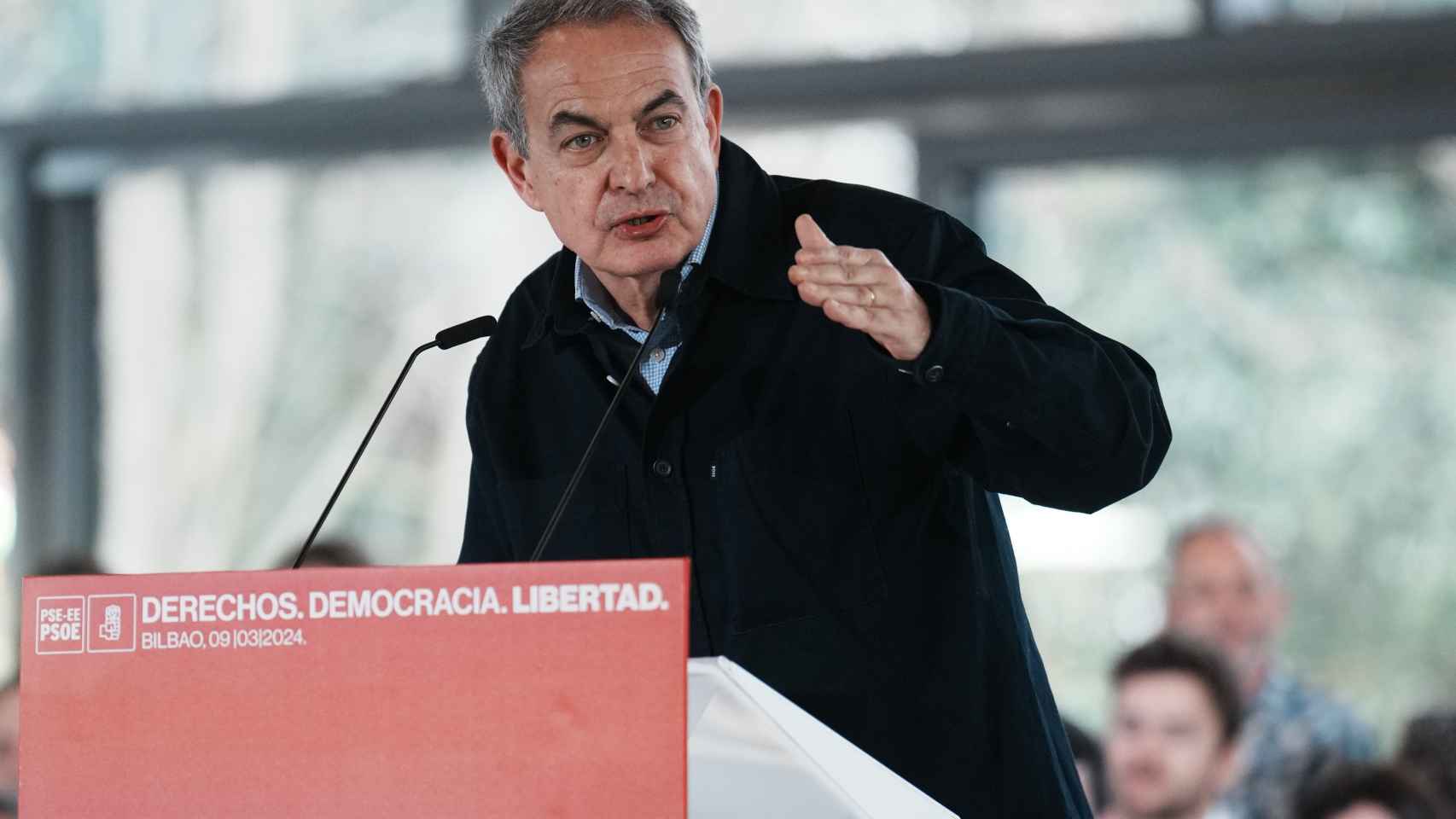 El expresidente José Luis Rodríguez Zapatero