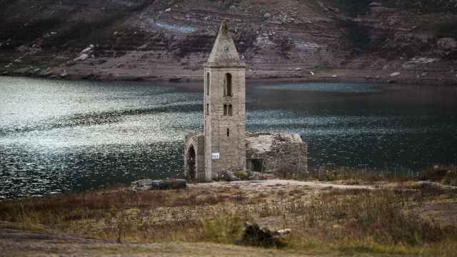 El pantano de Sau, con un 18% de sus reservas