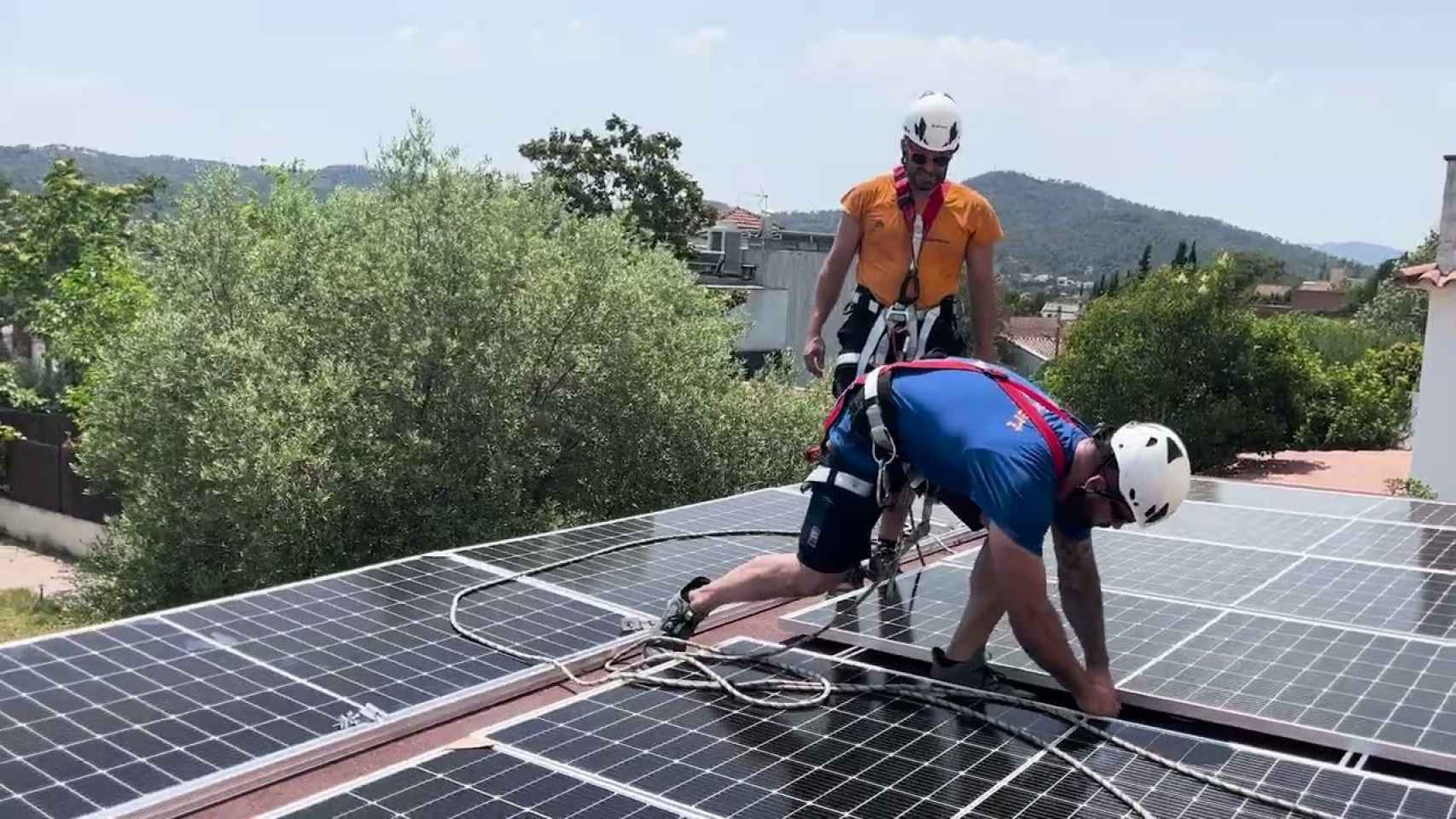 Una instalación fotovoltaica de Solarmente