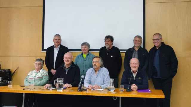 Miembros del sector crítico de la Assemblea Nacional Catalana (ANC)