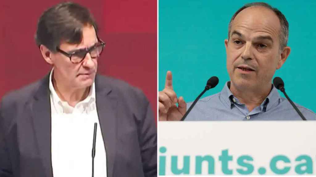 Salvador Illa (PSC) y Jordi Turull (Junts)