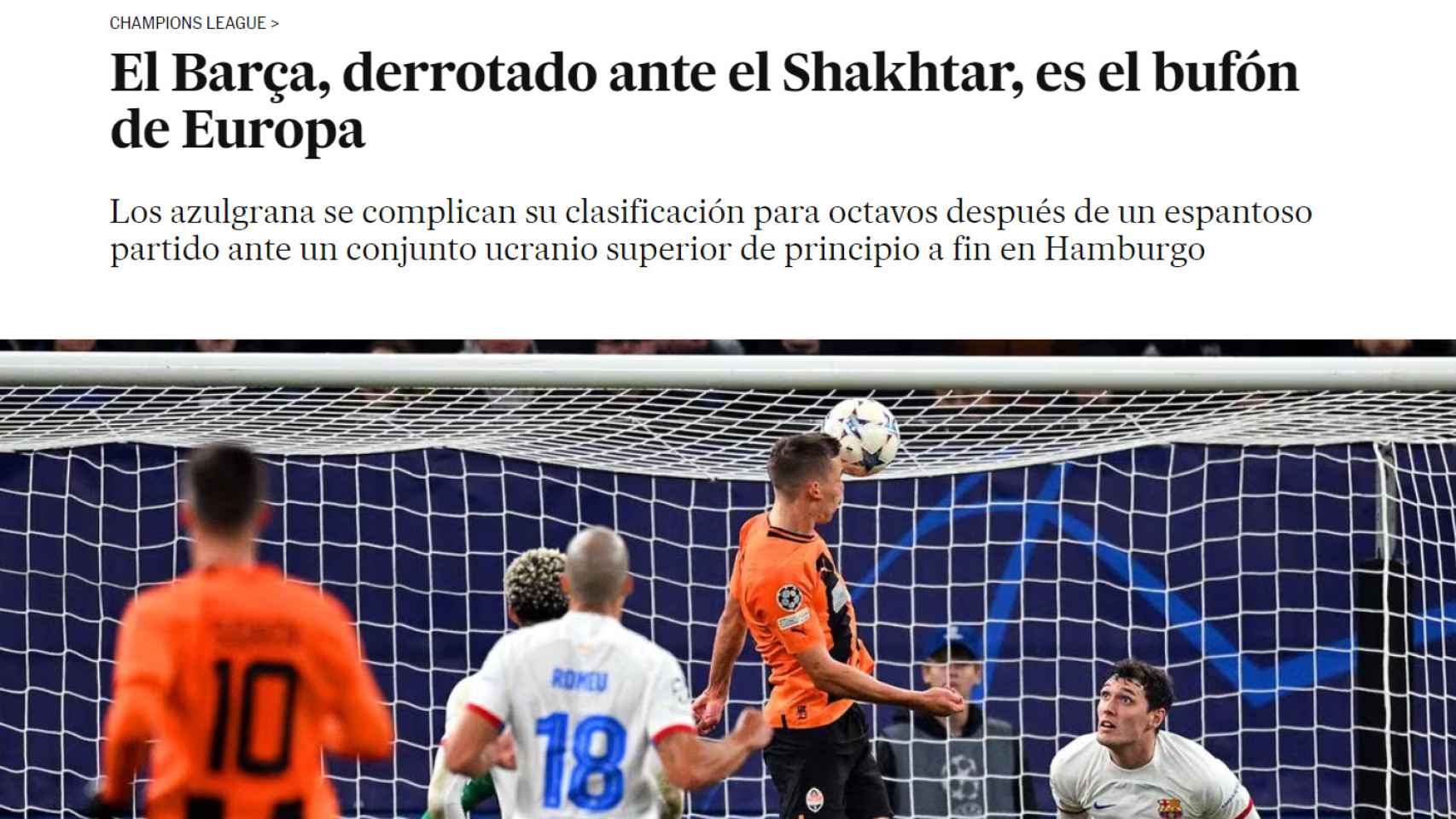 Artículo de El País al que hacía referencia Xavi Hernández