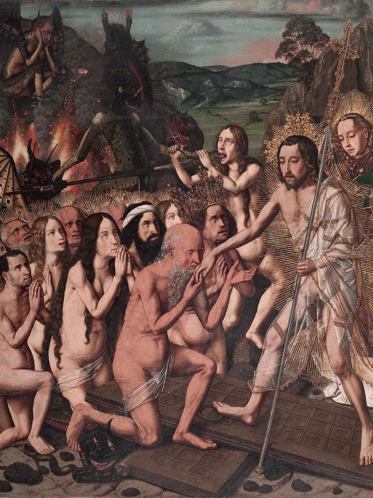 'El Descenso de Cristo al Limbo', de Bartolomé Bermejo
