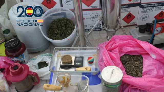 Incautación de Rosin, una nueva droga, efectuada por la Policía Nacional