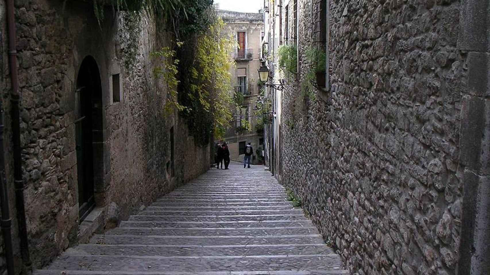 Calle del barrio judío de Girona