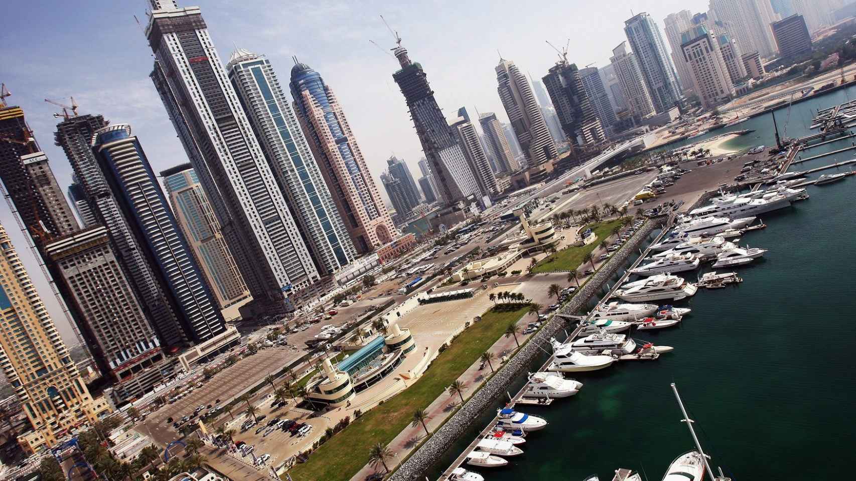 'Skyline' de Dubái, uno de los siete emiratos de EAU