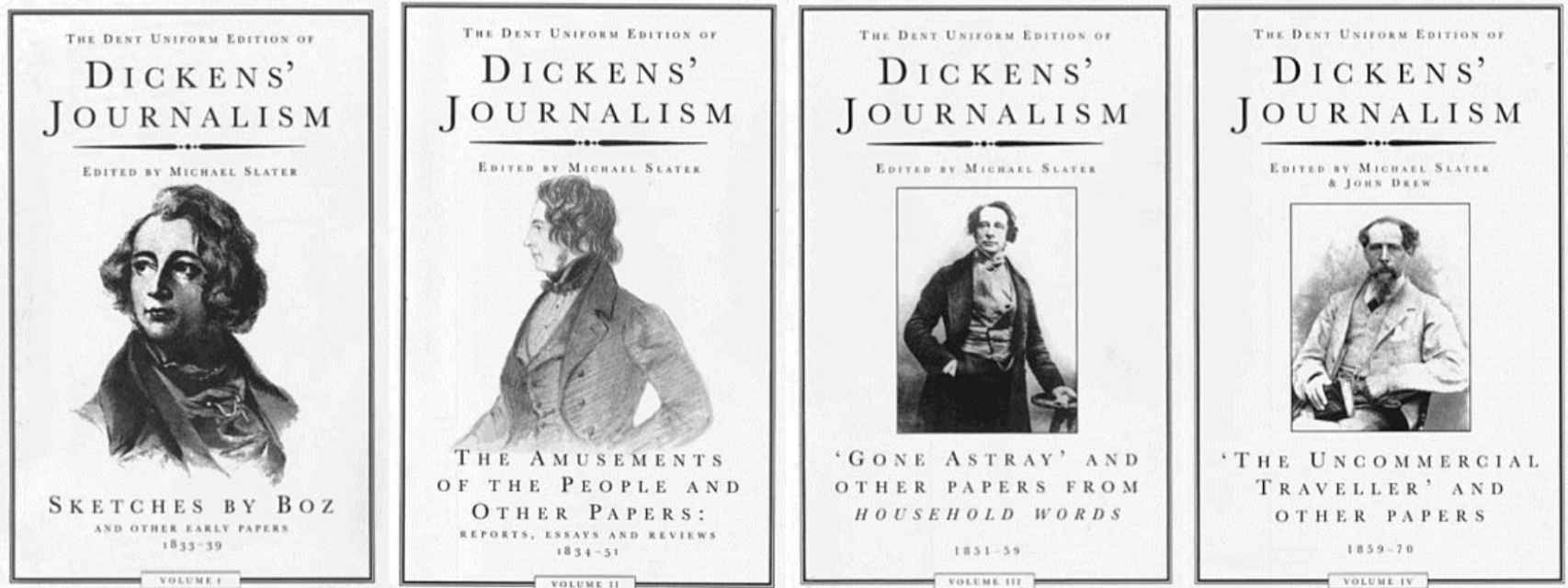 La obra periodística completa de Dickens editada por Michael Slater