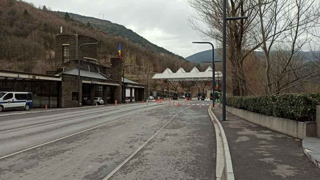 Frontera de España con Andorra