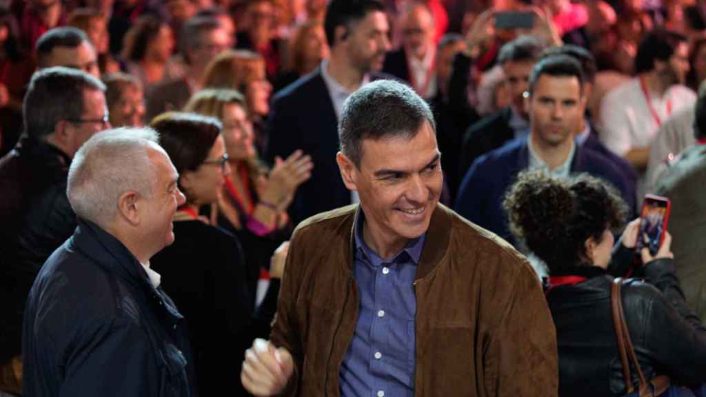 Pedro Sánchez, presidente del Gobierno, en el XV Congreso del PSC, celebrado en Barcelona