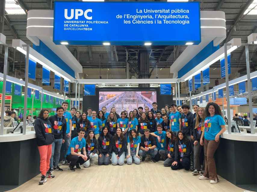 El estand de la UPC en el Salón de la Enseñanza