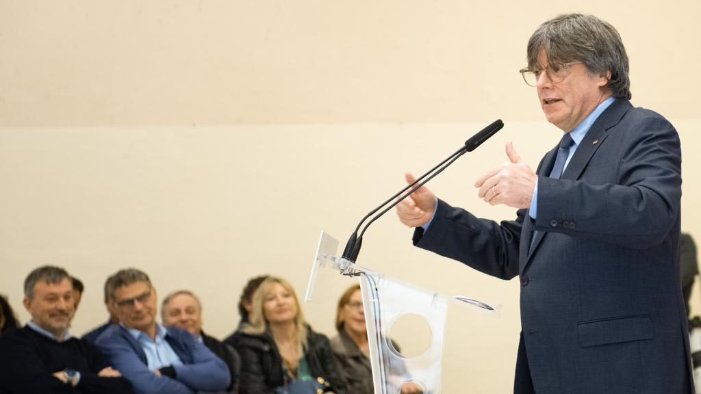 El expresidente catalán y eurodiputado, Carles Puigdemont