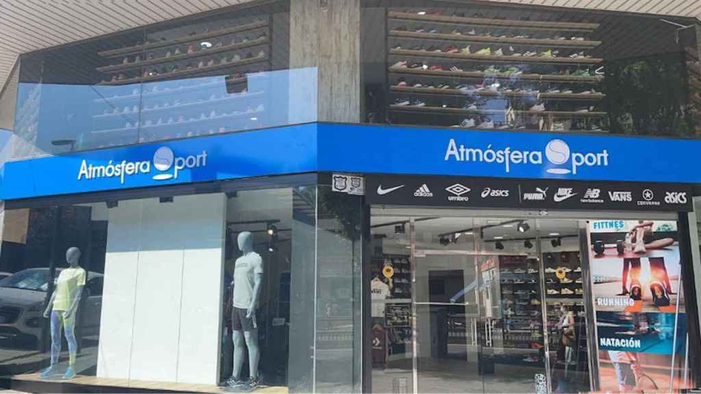 Tienda física de Atmósfera Sport