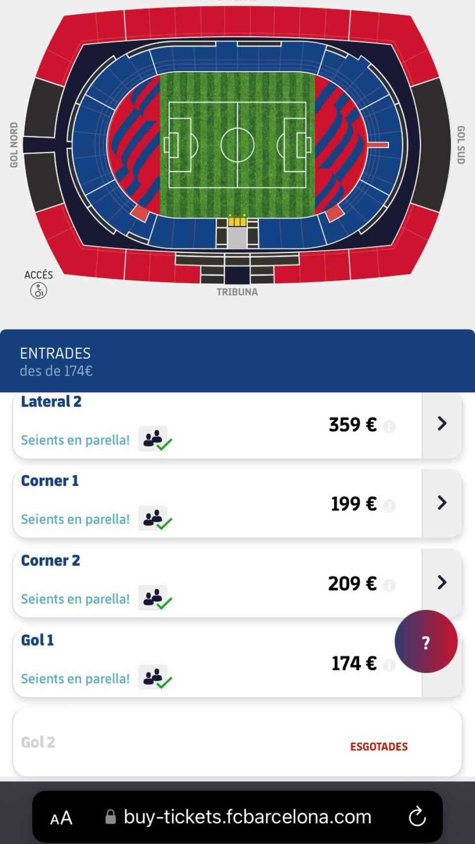 Precio de las entradas para el Barça-PSG
