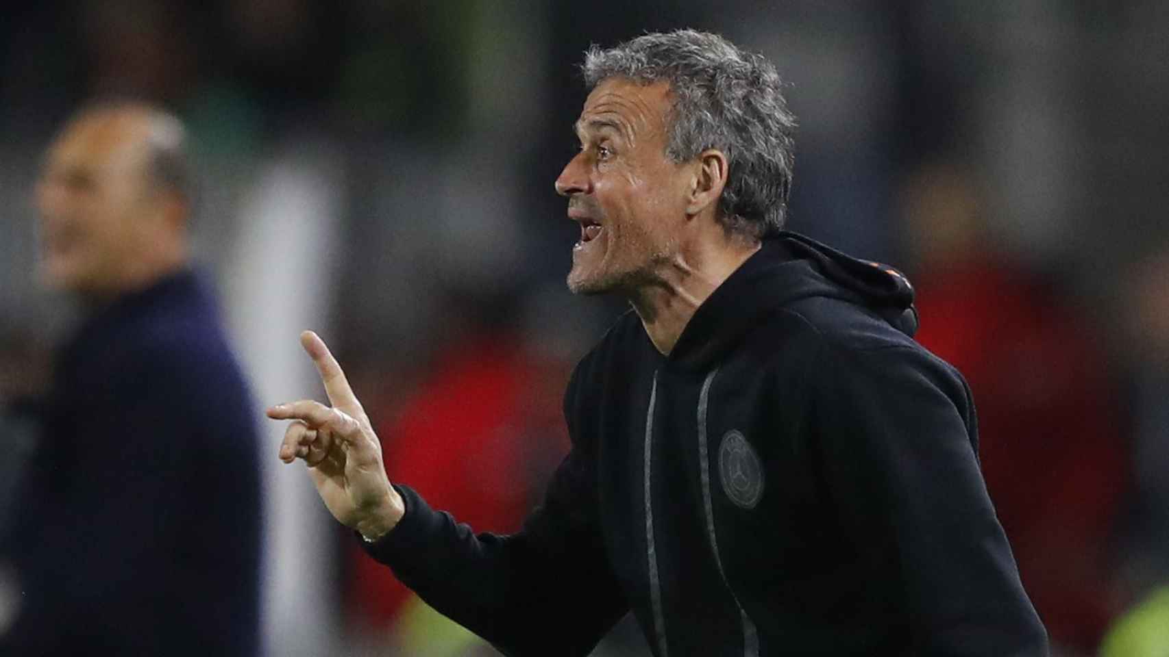 Luis Enrique dirige al PSG contra el Montpellier