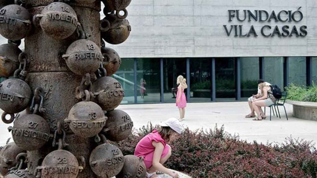 Exterior de Can Framis, museo-cabecera de la Fundació Vila-Casas en Barcelona