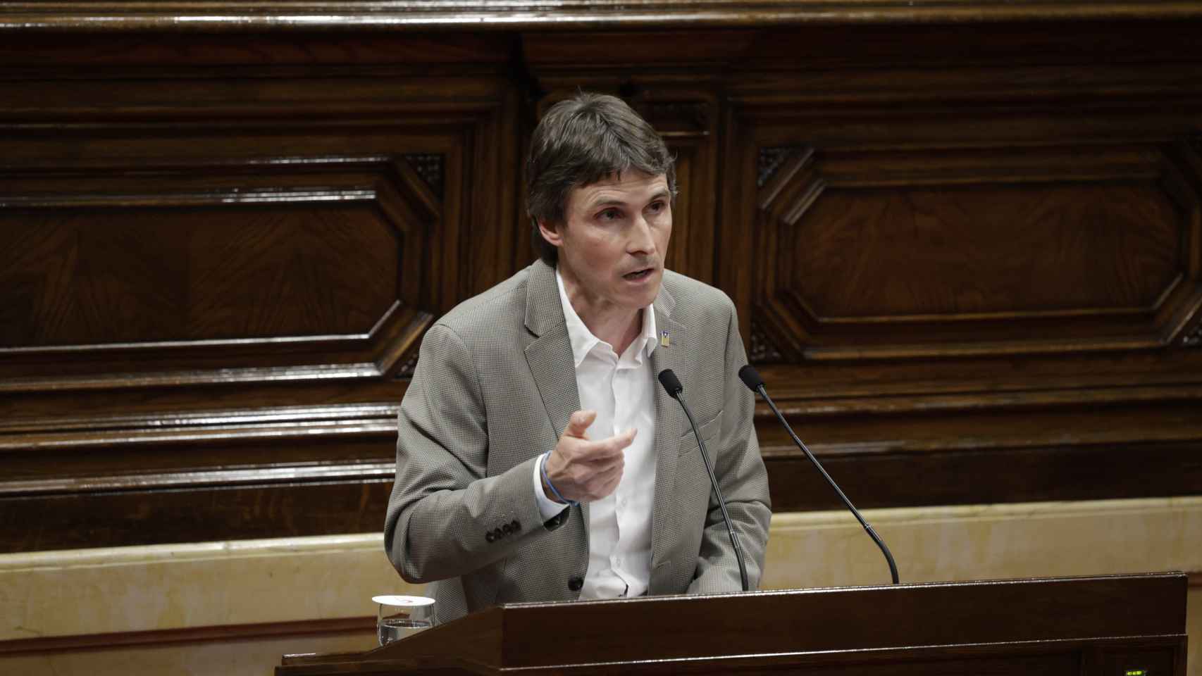 El diputado de Junts en el Parlament de Catalunya, Salvador Vergés