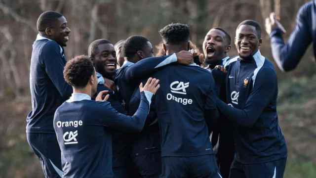 La selección francesa entrena en la fecha FIFA del mes de marzo