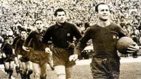 César, jugador del Barça de los años 40