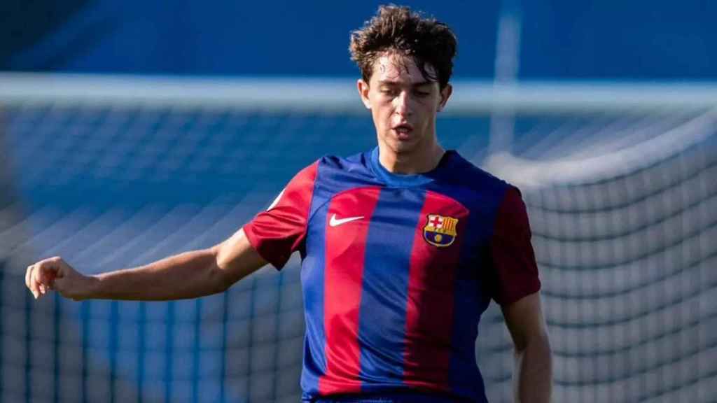 Alexis Olmedo, canterano del FC Barcelona