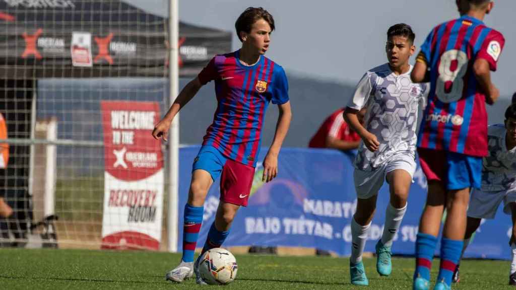 Roberto Tomás, joven promesa de la Masía del Barça