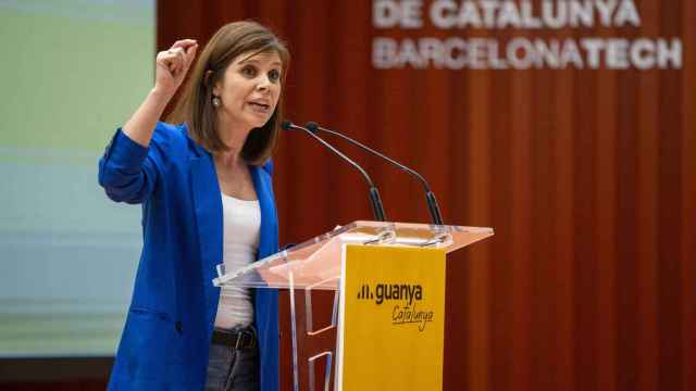 La portavoz del grupo parlamentario y candidata de ERC por Lleida, Marta Vilalta
