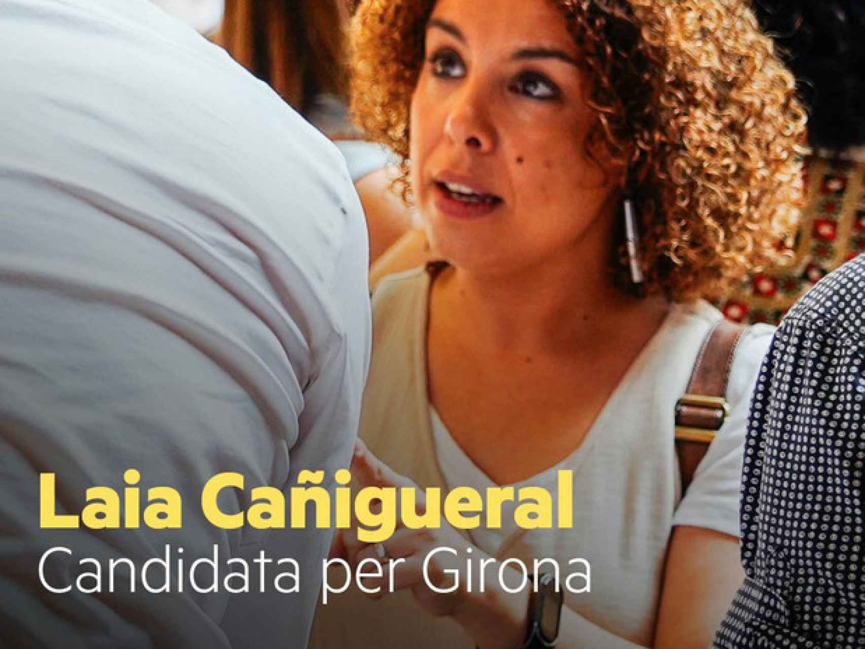 Laia Cañigueral, candidata de ERC por Girona