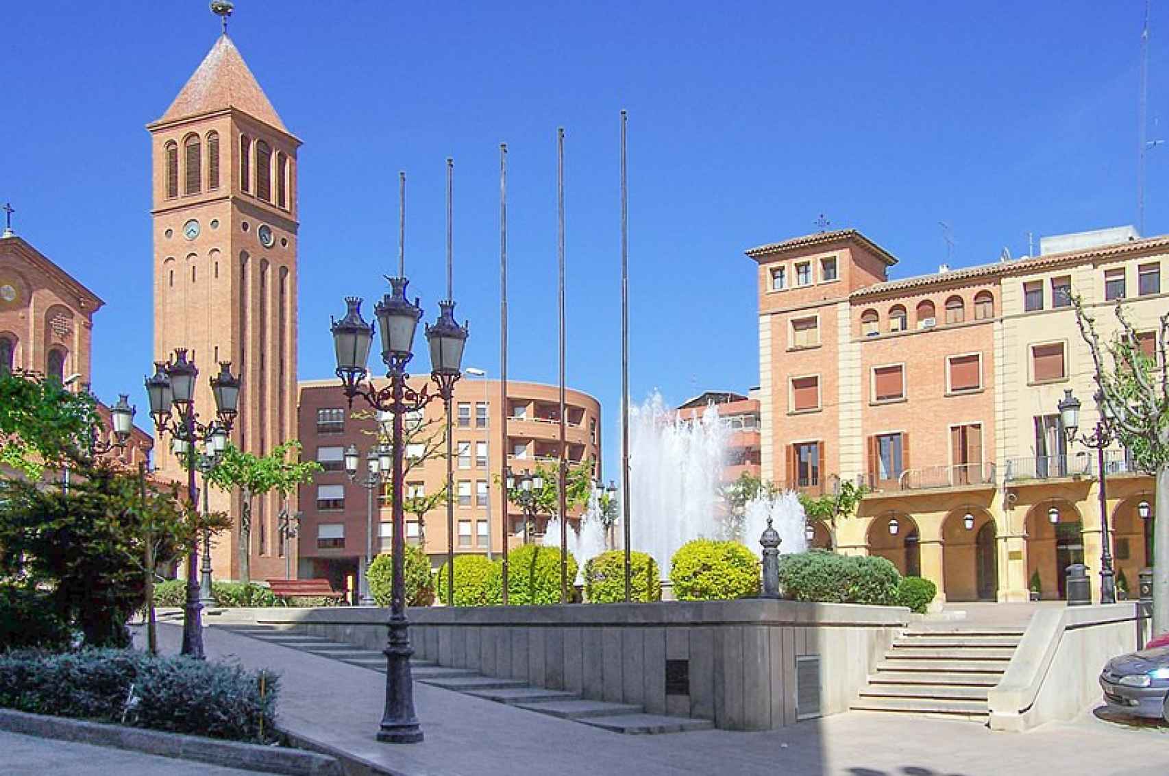 Plaza del Ayuntamiento de Mollerussa
