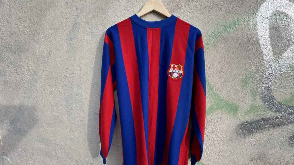 La camiseta retro que trabaja el Barça en conjunto con Nike