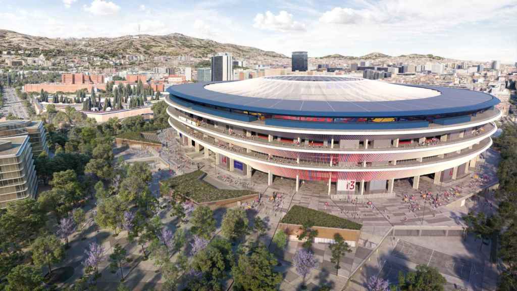 Recreación virtual del nuevo Camp Nou