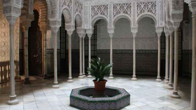 Patio del Edificio Alhambra de Barcelona