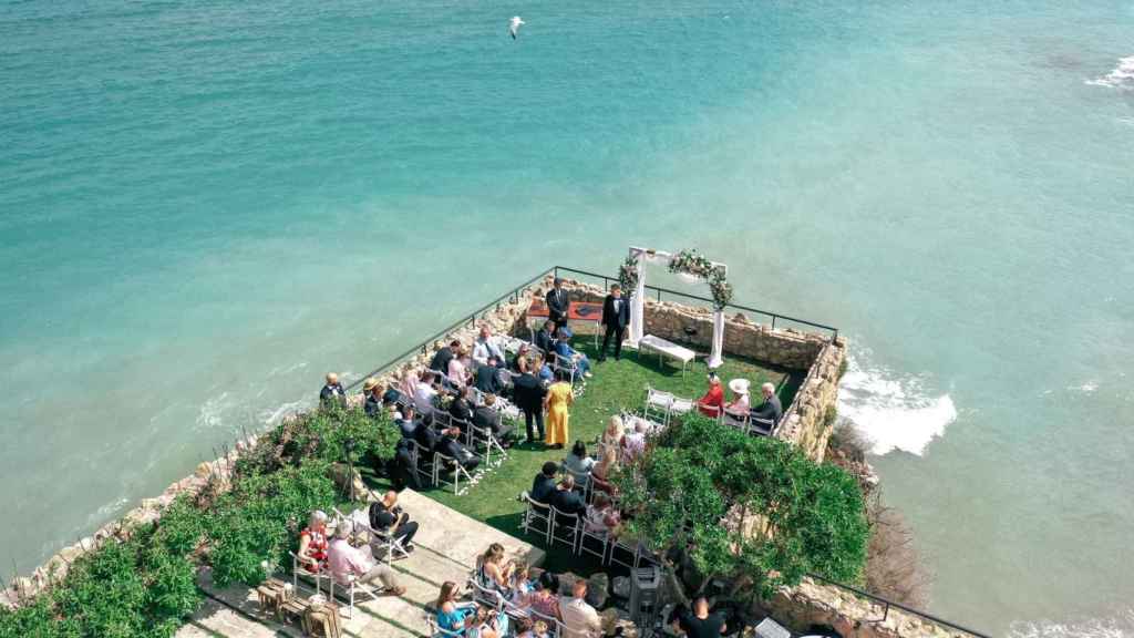 Una boda en el castillo de Tamarit