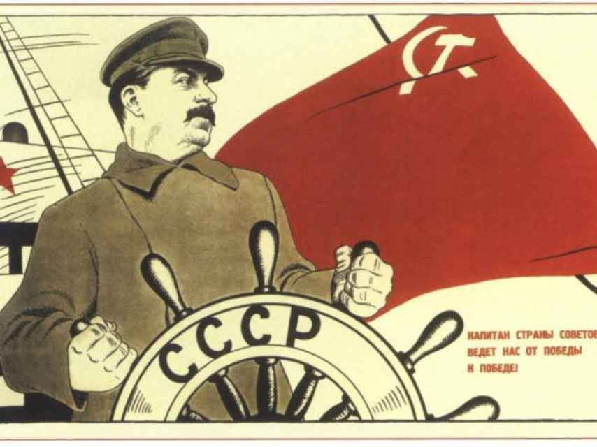 Cartel de propaganda de Stalin