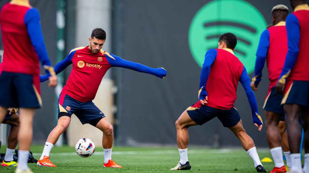 Ferran Torres prepara el partido contra Las Palmas, listo para volver