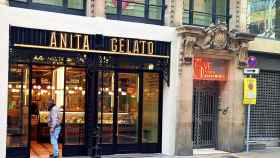 Imagen del nuevo local de Anita Gelato en el centro de Barcelona